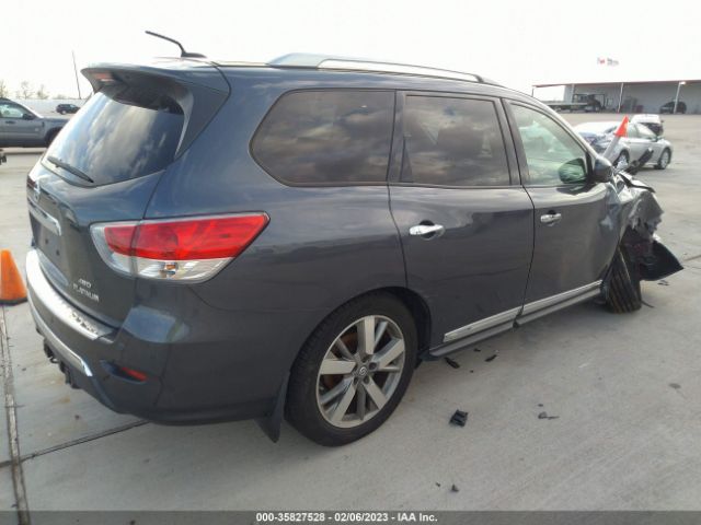 5N1AR2MM1EC619498 Nissan Pathfinder Platinum
