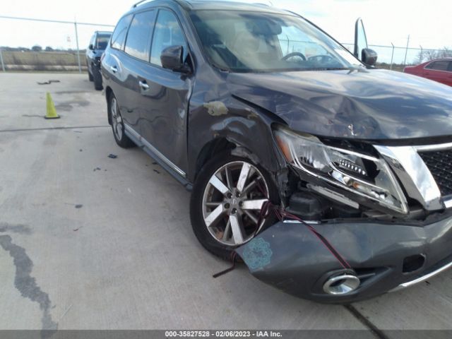 5N1AR2MM1EC619498 Nissan Pathfinder Platinum