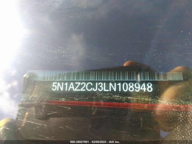 5N1AZ2CJ3LN108948 Nissan MURANO SL