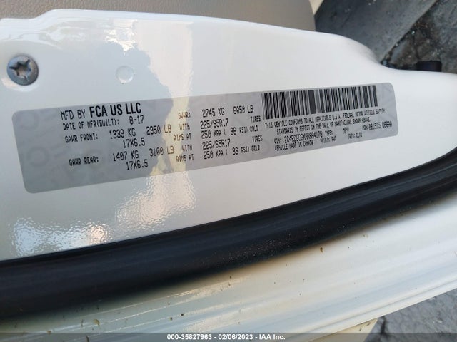 Dodge Grand Caravan Sxt 2017 2C4RDGCGXHR864178 Image 11