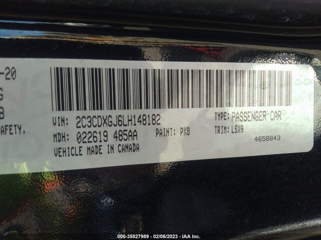 Dodge Charger Scat Pack 2020 2C3CDXGJ6LH148182 Image 9