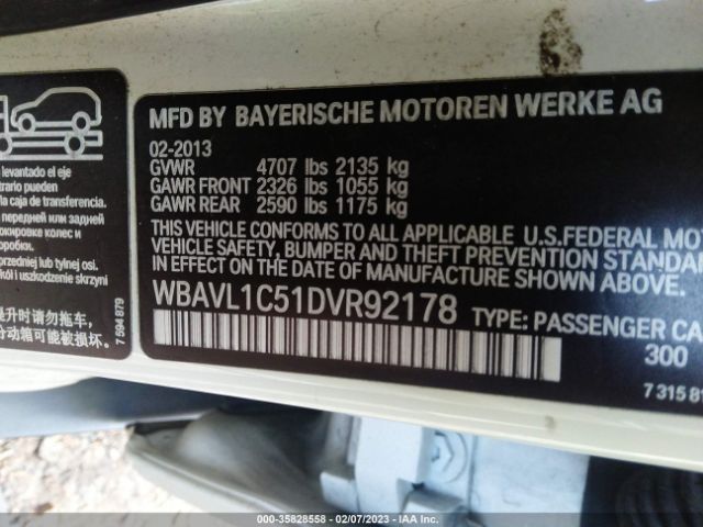 WBAVL1C51DVR92178 BMW X1 Xdrive28i