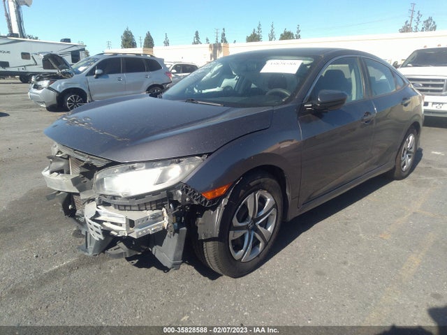Honda Civic Sedan Lx 2016 19XFC2F56GE202729 Image 2