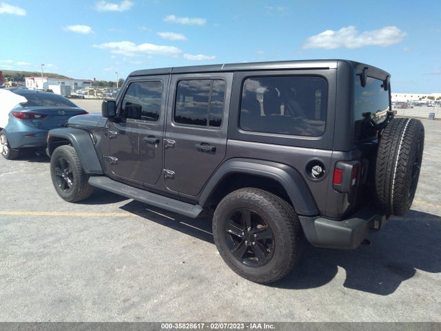2021 JEEP WRANGLER UNLIMITED SPORT ALTITUDE VIN: 1C4HJXDGXMW501223