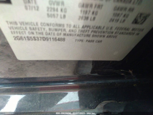 Cadillac Xts Premium 2013 2G61S5S37D9116488 Image 9