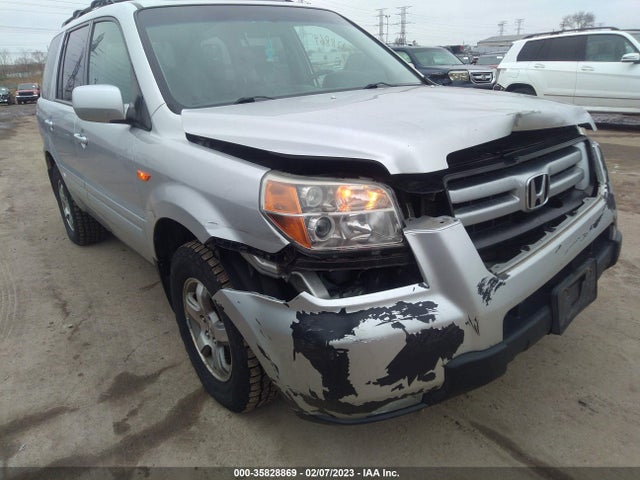 2006 HONDA PILOT EX-L WITH NAVI VIN: 2HKYF18706H502074
