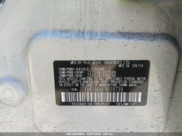JF1VA1A64F9818739 Subaru WRX