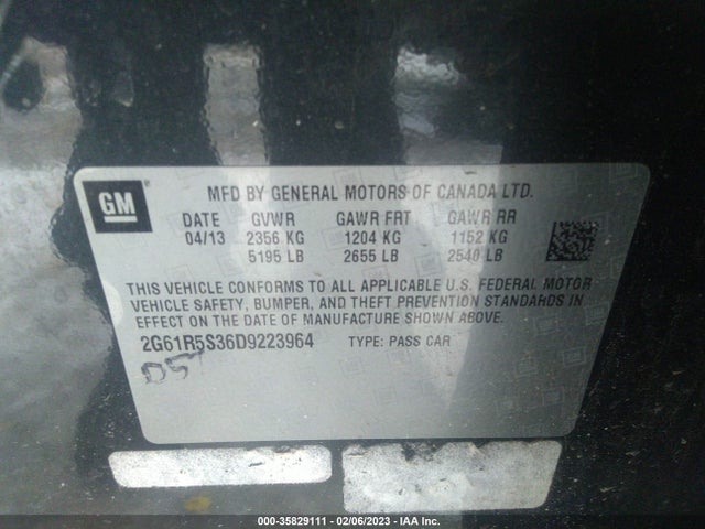 Cadillac XTS LUXURY 2013 2G61R5S36D9223964 Image 10