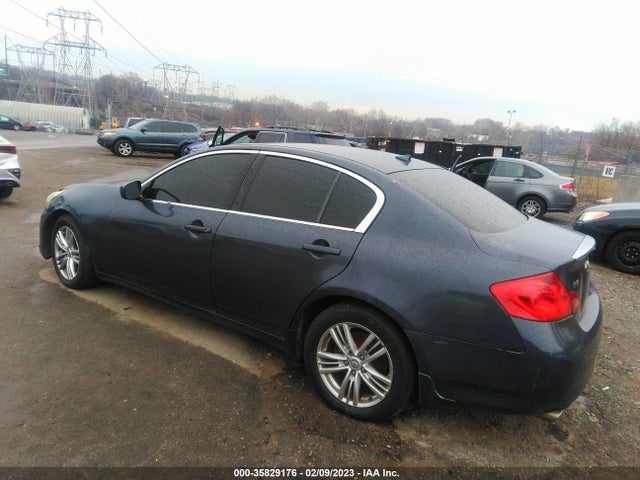 2012 INFINITI G25 SEDAN X VIN: JN1DV6AR2CM730530