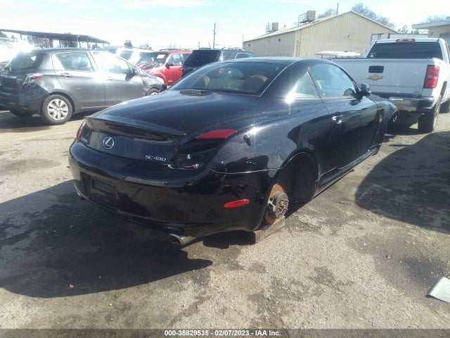 2006 LEXUS SC 430 VIN: JTHFN48Y569001547