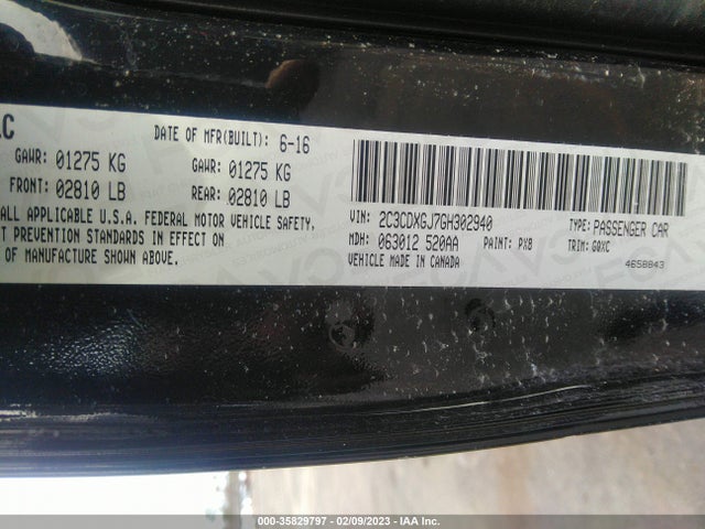 Dodge Charger R/t Scat Pack 2016 2C3CDXGJ7GH302940 Image 10