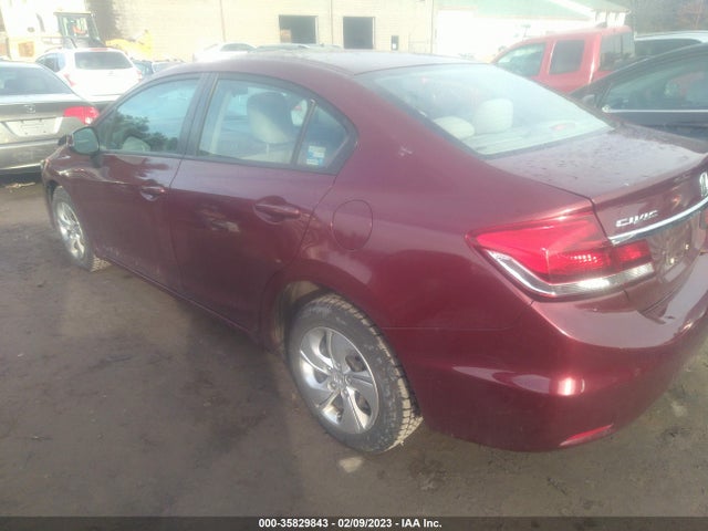 2013 HONDA CIVIC SDN LX VIN: 2HGFB2F53DH545888