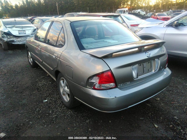 2002 NISSAN SENTRA GXE VIN: 3N1CB51D92L626080