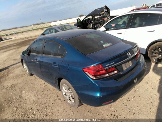 Honda Civic Sedan Lx 2014 2HGFB2F50EH500070 Image 4