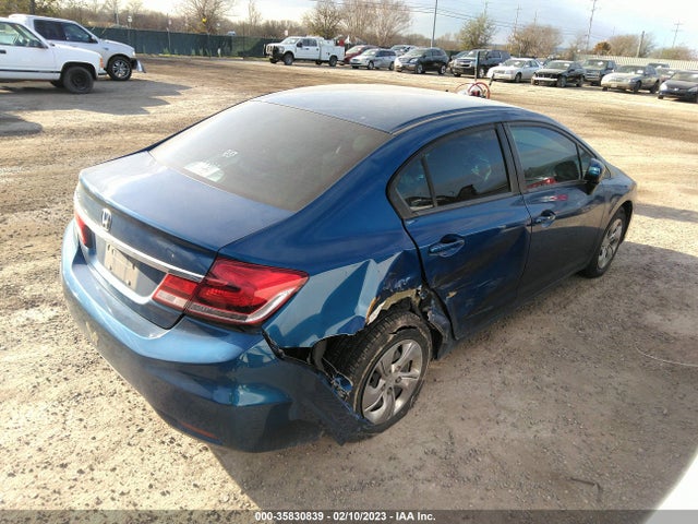 Honda Civic Sedan Lx 2014 2HGFB2F50EH500070 Image 5