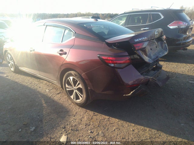 2020 NISSAN SENTRA SV VIN: 3N1AB8CV9LY217466