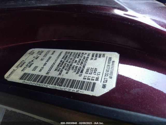 1N4BU31D7VC205536 Nissan Altima Xe/gxe/se/gle