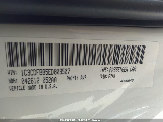 Dodge 2014 2014 1C3CDFBB5ED803507 Image 9