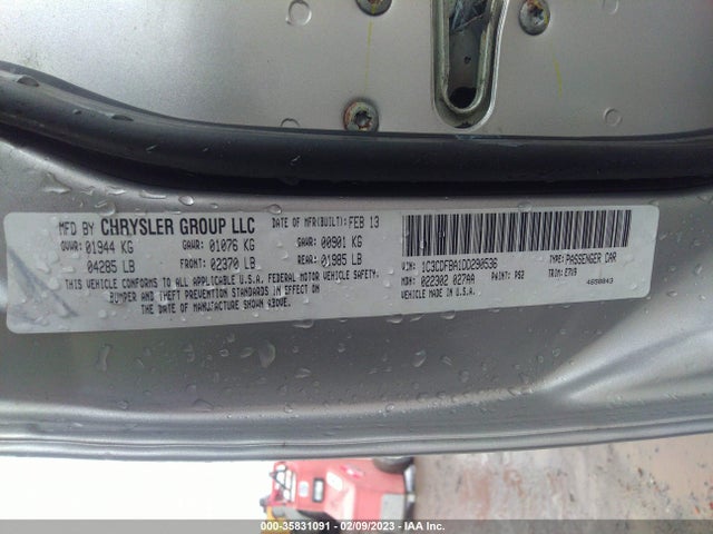 Dodge DART SXT 2013 1C3CDFBA1DD290536 Image 10