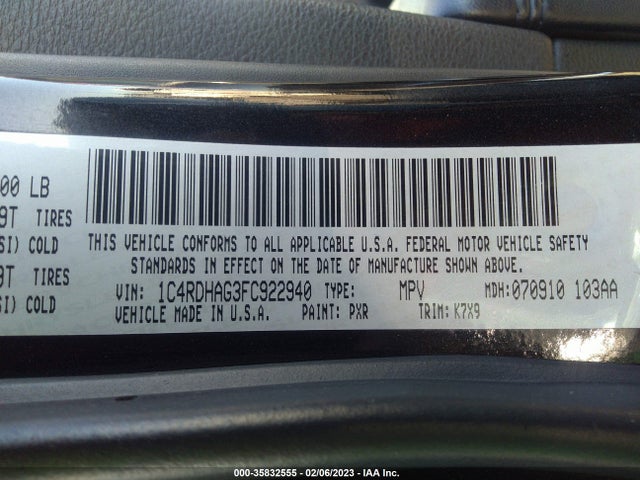 Dodge Durango Sxt 2015 1C4RDHAG3FC922940 Image 9