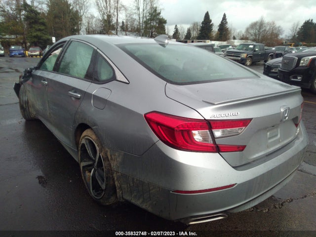 2019 HONDA ACCORD SEDAN SPORT 2.0T VIN: 1HGCV2F38KA031264
