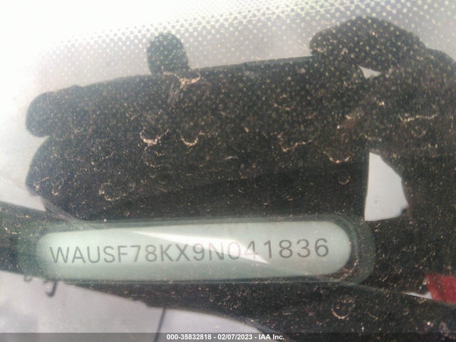 WAUSF78KX9N041836 Audi A4 2.0t Prem Plus
