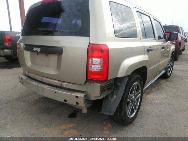 2009 JEEP PATRIOT SPORT VIN: 1J4FT28B19D196551