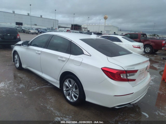 2019 HONDA ACCORD SEDAN LX 1.5T VIN: 1HGCV1F16KA028999