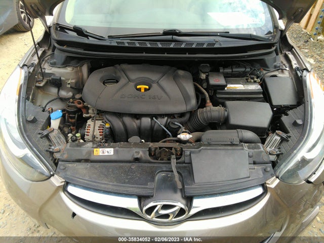 2013 HYUNDAI ELANTRA GLS VIN: 5NPDH4AE8DH233354