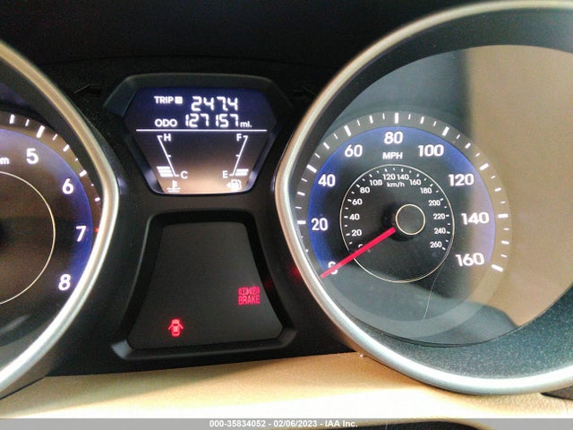 2013 HYUNDAI ELANTRA GLS VIN: 5NPDH4AE8DH233354