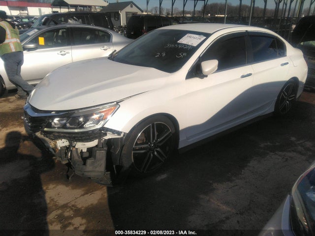 2017 HONDA ACCORD SEDAN SPORT VIN: 1HGCR2F5XHA017302