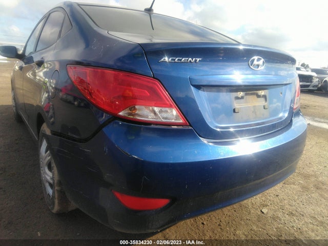 2015 HYUNDAI ACCENT GLS VIN: KMHCT4AE0FU883598