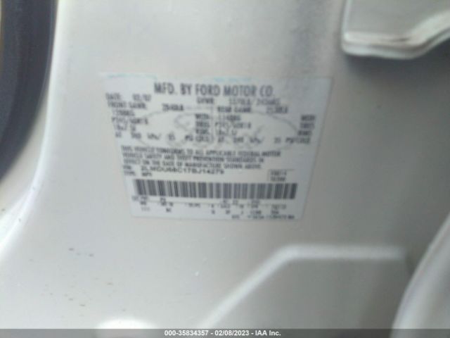 2LMDU68C17BJ14279 Lincoln MKX