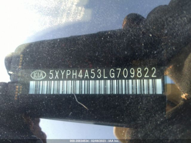 5XYPH4A53LG709822 KIA Sorento Ex V6