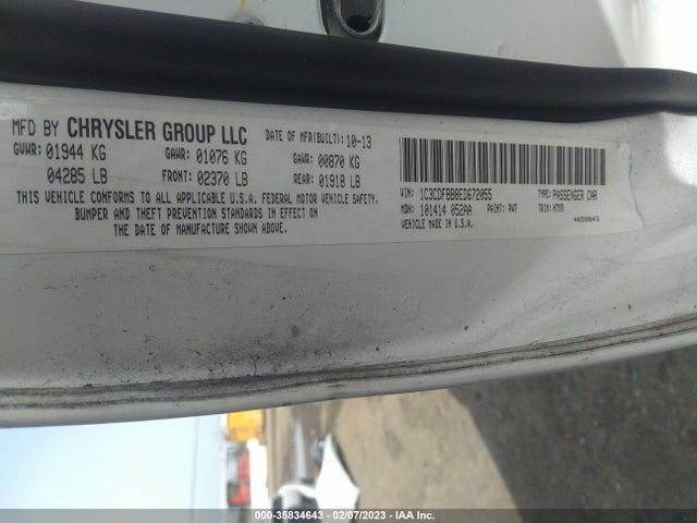 Dodge DART SXT 2014 1C3CDFBB8ED672055 Image 9