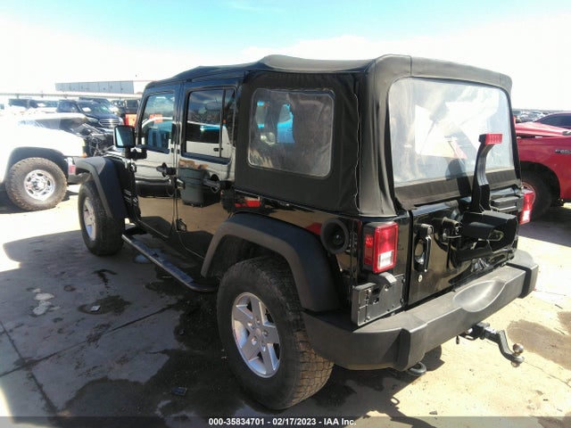 2013 JEEP WRANGLER UNLIMITED SPORT VIN: 1C4BJWDG8DL649212