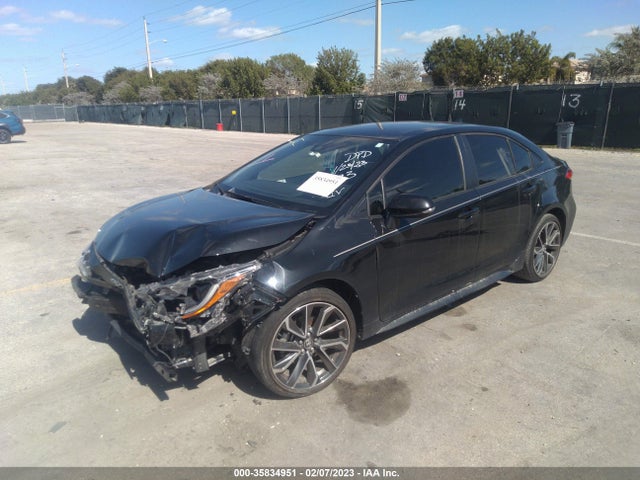 2021 TOYOTA COROLLA SE/NIGHTSHADE/APEX SE VIN: JTDS4MCEXMJ071993