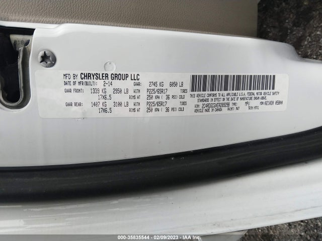 Dodge Grand Caravan Sxt 2014 2C4RDGCGXER289298 Image 10