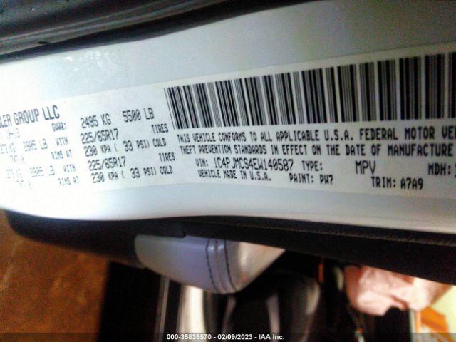 1C4PJMCS4EW140587 Jeep Cherokee Latitude