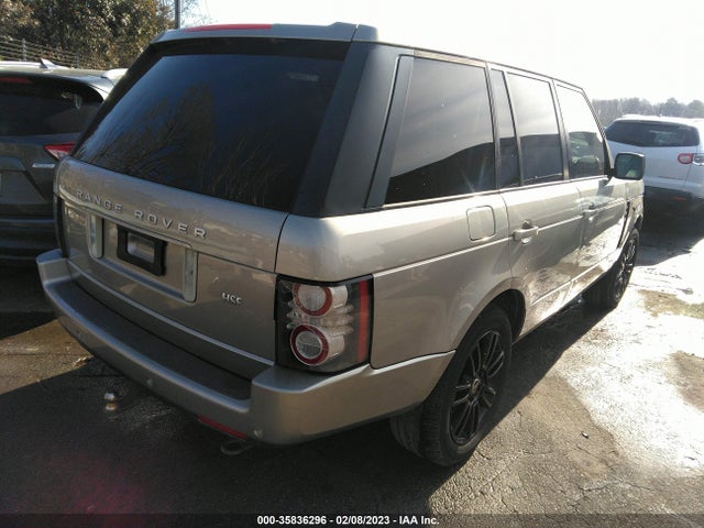 2012 LAND ROVER RANGE ROVE VIN: SALME1D49CA365662