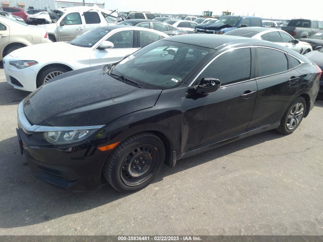 Honda Civic Sedan Lx 2018 2HGFC2F5XJH562552 Image 2