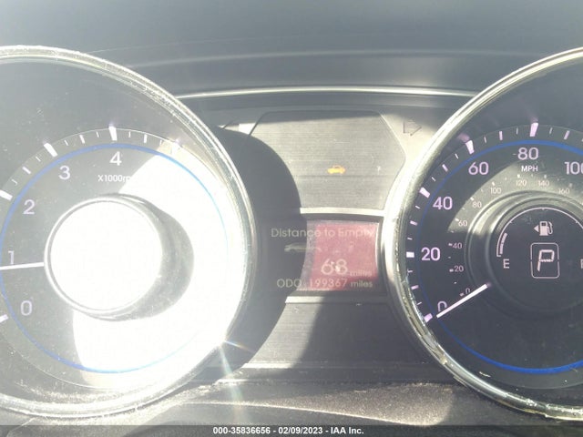 2011 HYUNDAI SONATA GLS VIN: 5NPEB4ACXBH042262