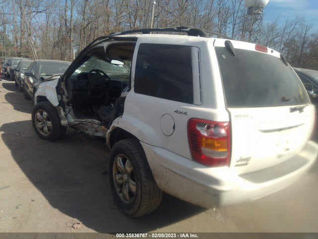 2001 JEEP GRAND CHEROKEE LIMITED VIN: 1J4GW58N31C525574