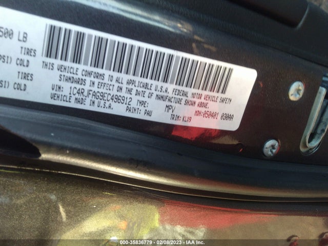 Jeep Grand Cherokee Altitude 2014 1C4RJFAG9EC496912 Image 9