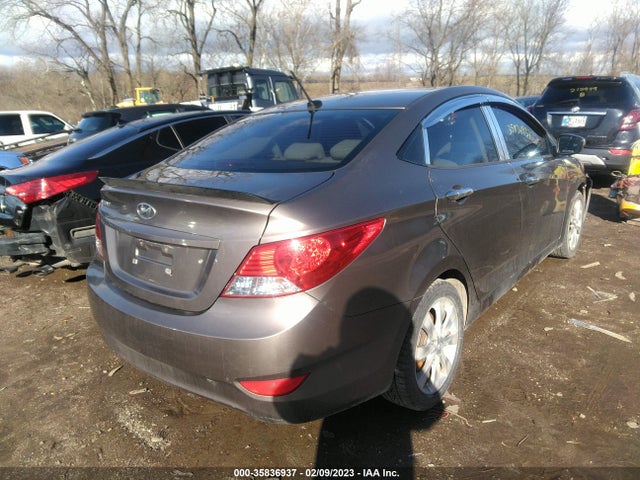 Hyundai ACCENT GLS 2012 KMHCU4AEXCU092780 Image 4