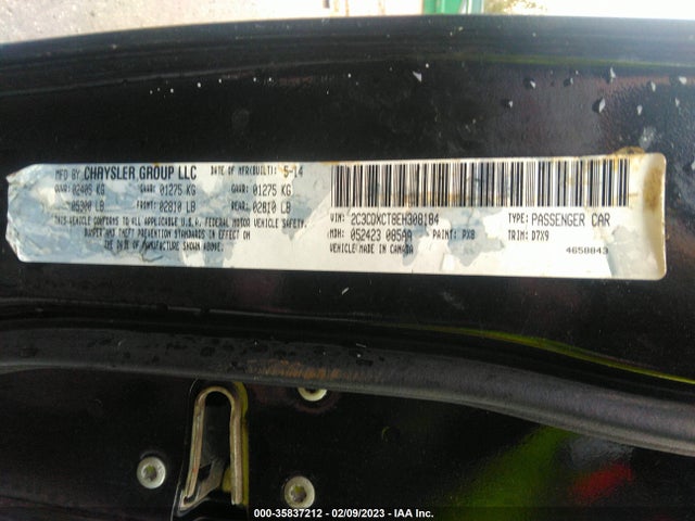 Dodge Charger Rt 2014 2C3CDXCT8EH308184 Image 10