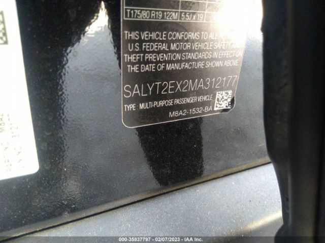 SALYT2EX2MA312177 Land Rover Range Rover Velar R-dynamic S