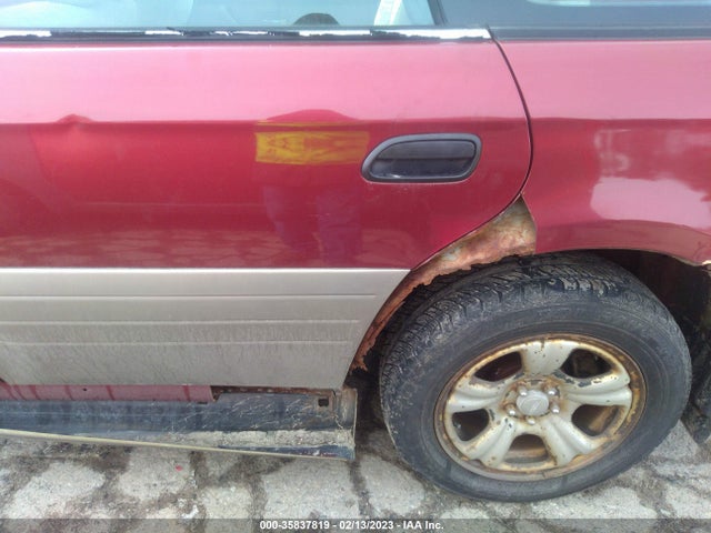 2002 SUBARU LEGACY WAGON OUTBACK VIN: 4S3BH665526658162