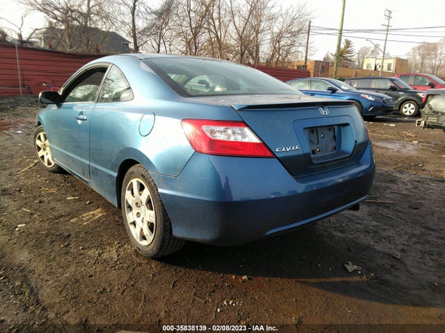 2006 HONDA CIVIC CPE LX VIN: 2HGFG12656H519614