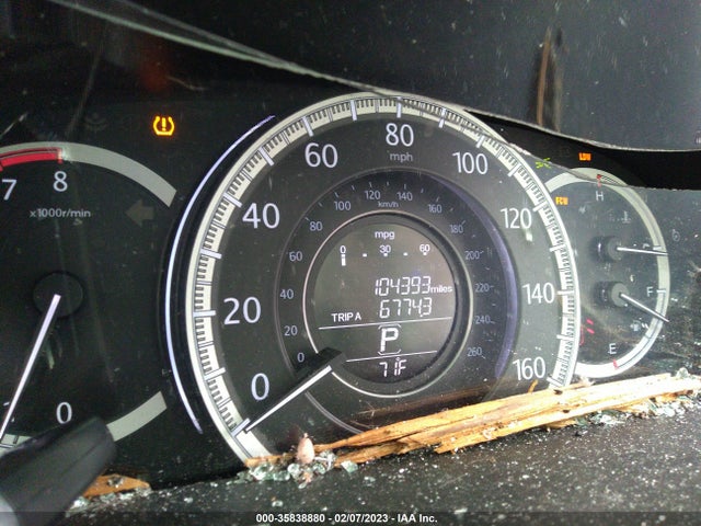 Honda Accord Sedan Ex-l 2015 1HGCR2F84FA048049 Image 8